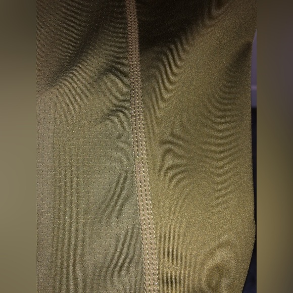 NIKE PRO khaki leggings size UK M - Picture 5 of 11